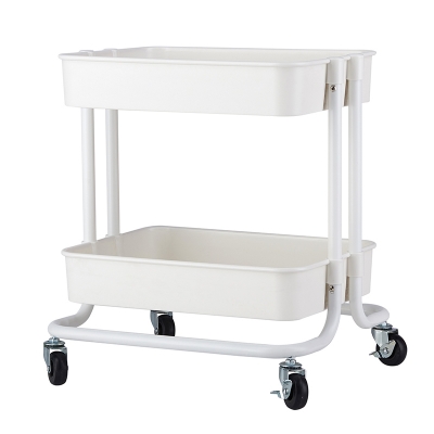 2-Tier Rolling Utility  Cart 